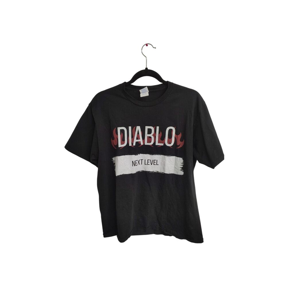 Taco Bell Large‎ Black Diablo Sauce Packet Graphic Short Sleeve T-Shirt